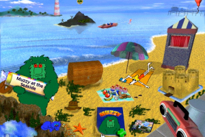 Muzzy at the Seaside 1