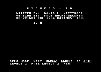 Mychess II abandonware