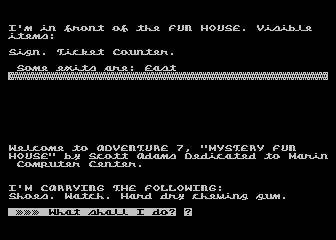 Mystery Fun House abandonware