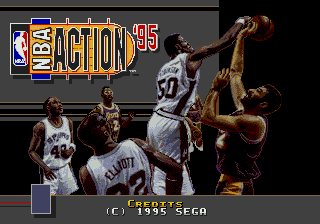 NBA Action '95 starring David Robinson 0