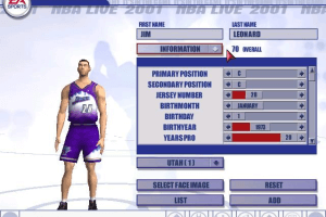 NBA Live 2001 6