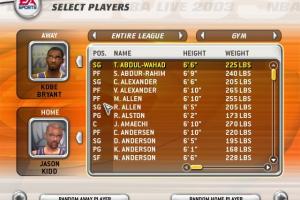 NBA Live 2003 15