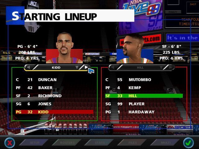Download NBA Live 99 (Windows) - My Abandonware