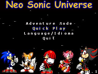 Free Neo Sonic Universe Download