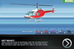 Nestl&eacute; Flying Game #3: Helicopter abandonware