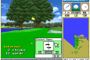 New 3D Golf Simulation: Eight Lakes G.C. 11