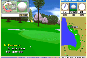New 3D Golf Simulation: Eight Lakes G.C. 12