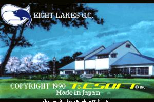 New 3D Golf Simulation: Eight Lakes G.C. 17