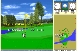 New 3D Golf Simulation: Eight Lakes G.C. 6