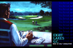 New 3D Golf Simulation: Eight Lakes G.C. 8