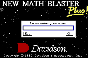 New Math Blaster Plus! 1