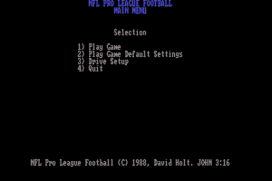 NFL Pro League Football 0