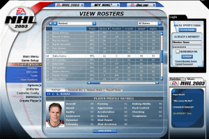 NHL 2003 19