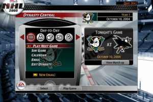 NHL 2005 4