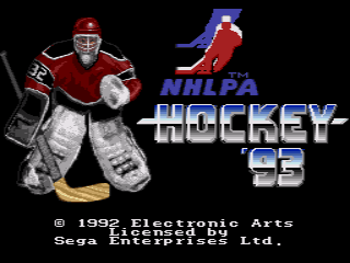 NHLPA Hockey '93 1