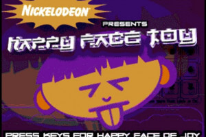 Nick Clickamajigs - Happy Face Toy abandonware