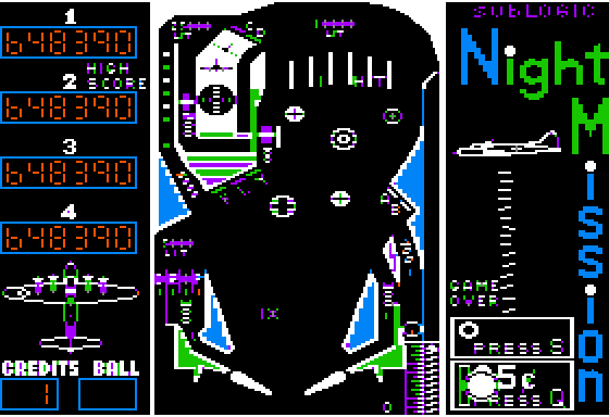 Night Mission Pinball abandonware