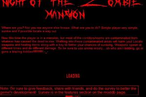 Night of the Zombie: Mansion 1