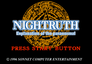 Nightruth: Explanation of the Paranormal #01 - "Yami no Tobira" abandonware
