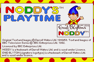Noddy's Playtime 0