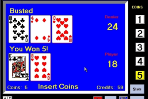 Noisy Video Poker and Blackjack 6