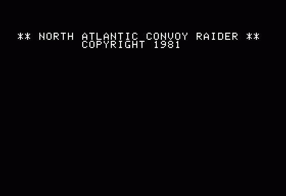 North Atlantic Convoy Raider 0