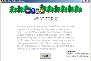 North Park vs South Park abandonware