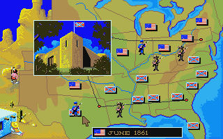 north and south computer game