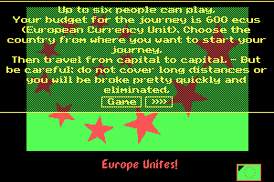 Off To Europe abandonware