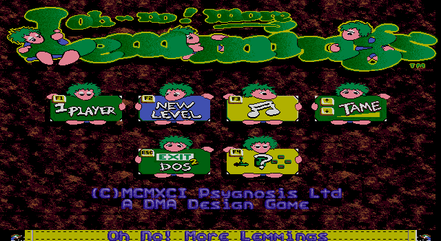 Play Oh No! More Lemmings Online - My Abandonware