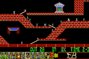 Play Lemmings Online - My Abandonware