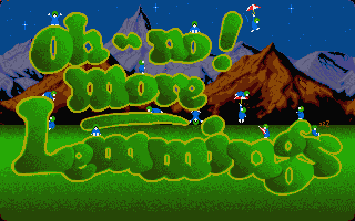 Amiga Lemmings et son extension Oh no! More Lemmings - Jogos Eletrónicos  (2) - Na caixa original - Catawiki