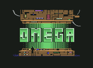 Omega: Neural Cybertank Design & Simulation - Commodore 64 Game