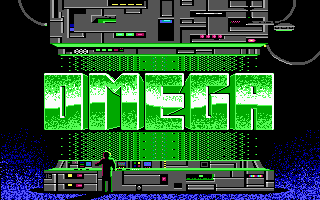 Omega: Neural Cybertank Design & Simulation - Commodore 64 Game