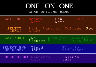 One-on-One abandonware