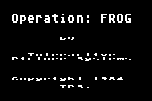 Operation: Frog 0