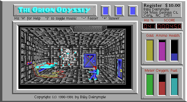 Orion Odyssey: The Search for the Magic Ankh abandonware