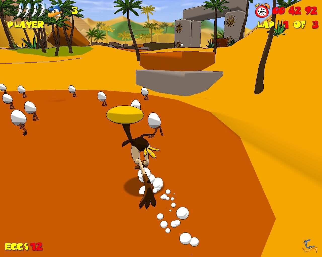 ostrich runner