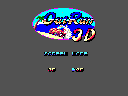 Download Out Run 3-D (SEGA Master System) - My Abandonware
