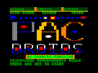 Pac Droids abandonware