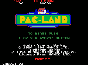 Pac-Land 1