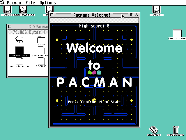 Pacman for GEM 0