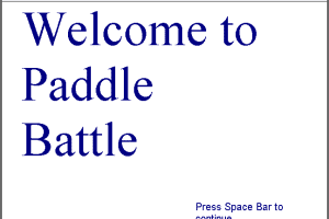 Paddle Battle 0
