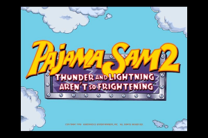 Pajama Sam 2: Thunder and Lightning aren't so Frightening 4