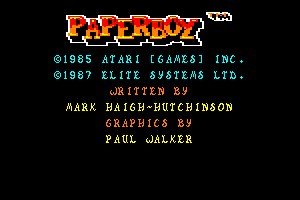 PaperBoy 1