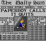 PaperBoy abandonware