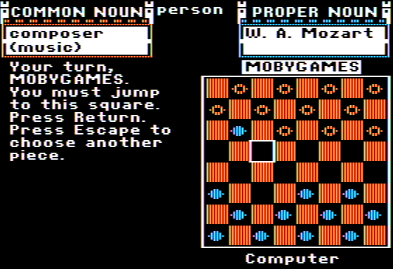 Parts of Speech: Fun with Nouns and Pronouns abandonware