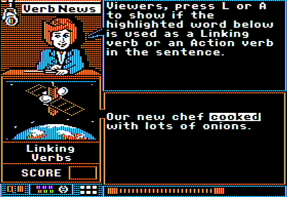 Parts of Speech: Fun with Verbs abandonware