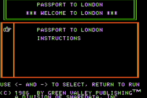 Passport to London 0