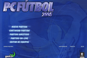 PC Fútbol 2005 0